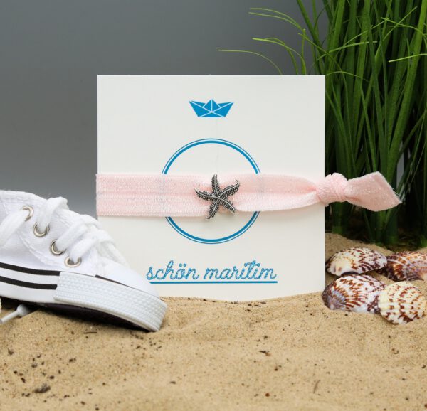 Beachloop Seestern Rosa