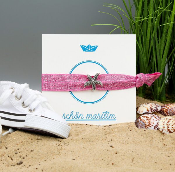 Beachloop Seestern Pink