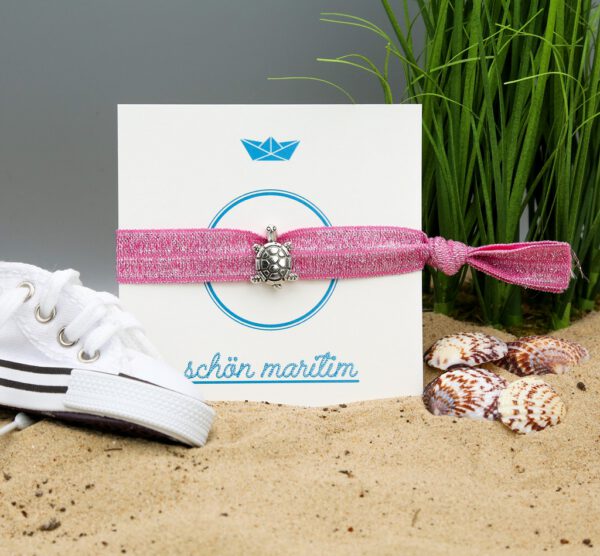 Beachloop Schildkröte Pink