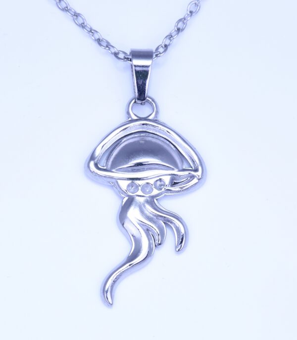 Edelstahl Kette Qualle – Bild 2