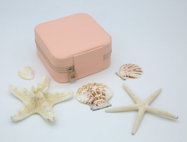 Schmuckbox PU Leder Rosa – Bild 3