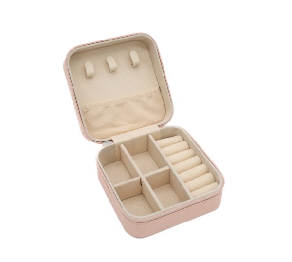 Schmuckbox PU Leder Rosa – Bild 2