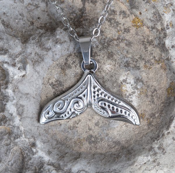 Edelstahl Kette mit Walfluke