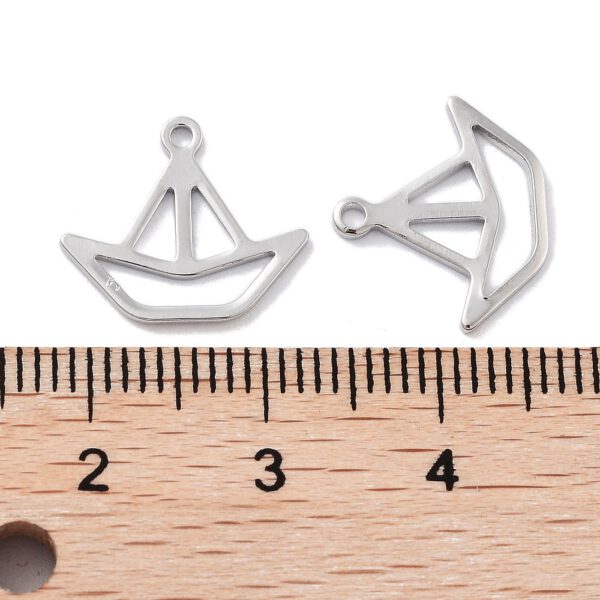 Edelstahl Kette mit Papierschiffchen – Bild 4