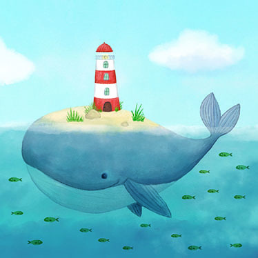 Untersetzer Maritime Welt