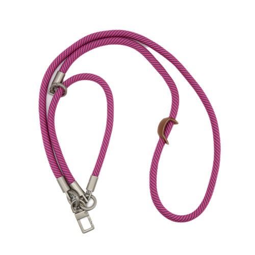 Handykette Kombi pink-violett gestreift