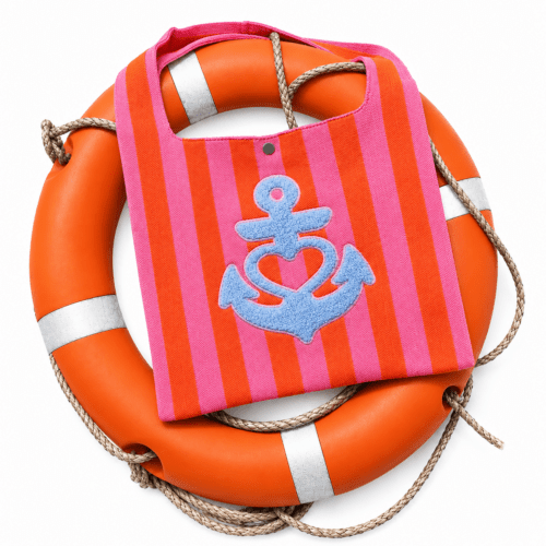 Strandtasche Ankerherz