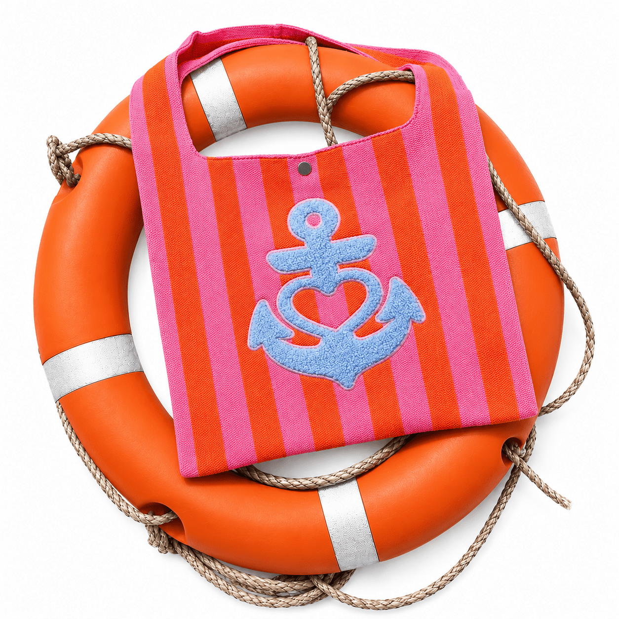Strandtasche Ankerherz