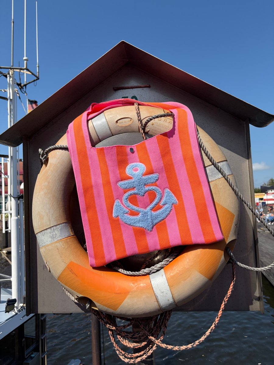 Strandtasche Ankerherz – Bild 2